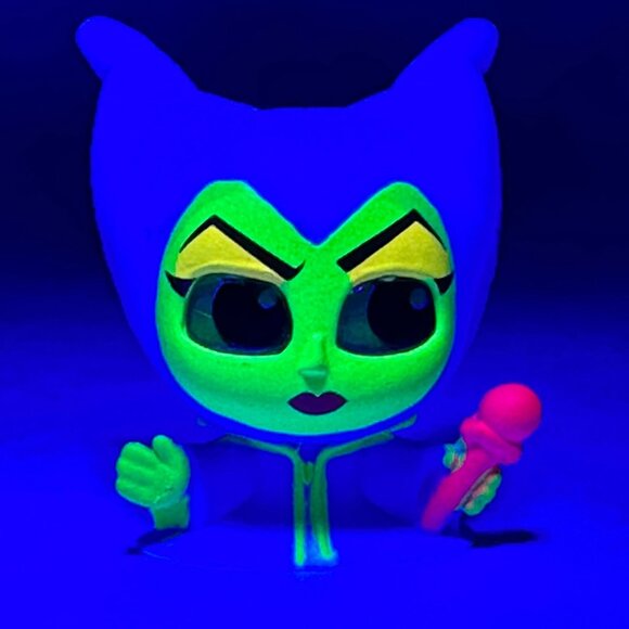 Disney Doorables Blacklight Villains MALEFICENT - Sleeping Beaty Glow NEW SEALED - Picture 2 of 13